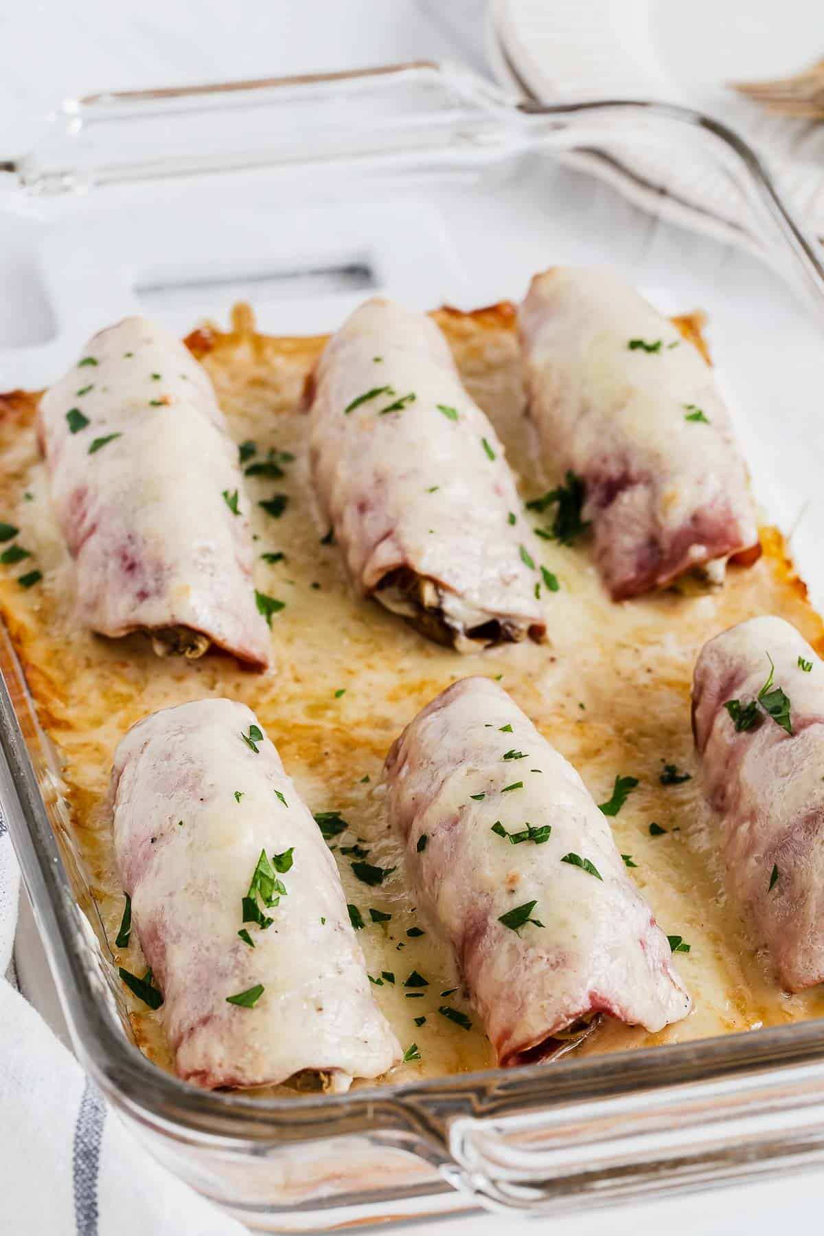 Baked Endives with Ham and Bechamel - The Daring Gourmet