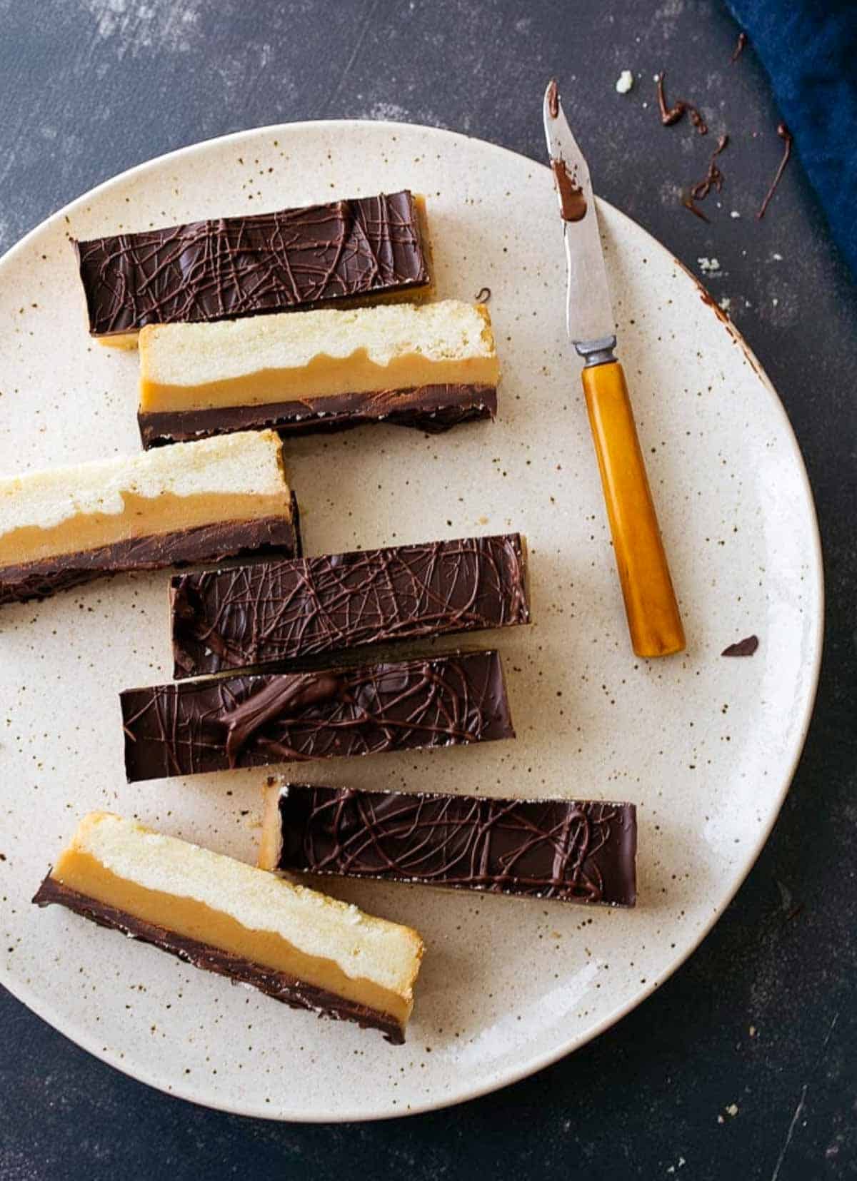 Giant Chocolate Caramel Cookie Twix Bars Recipe