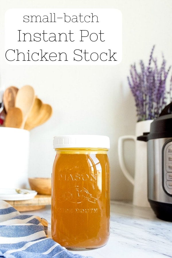 Canning chicken broth made in the Instant pot 