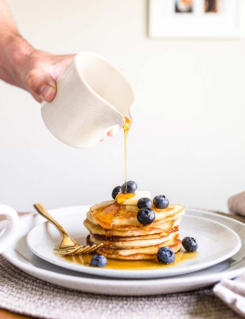 Pancakes for Two (small batch of pancakes) - Dessert for Two