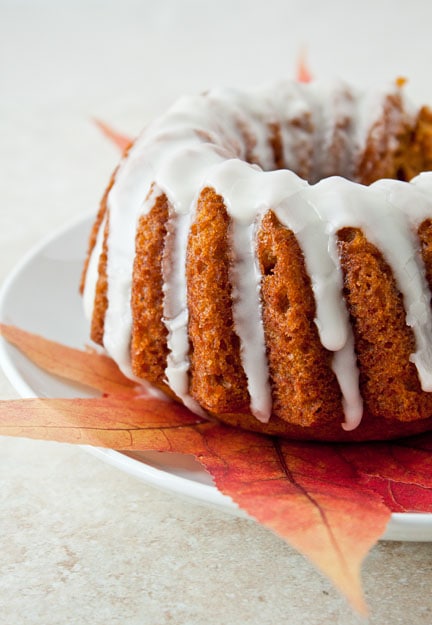 Mini Pumpkin Bundt Cake – Recipe from Yummiest Food Cookbook