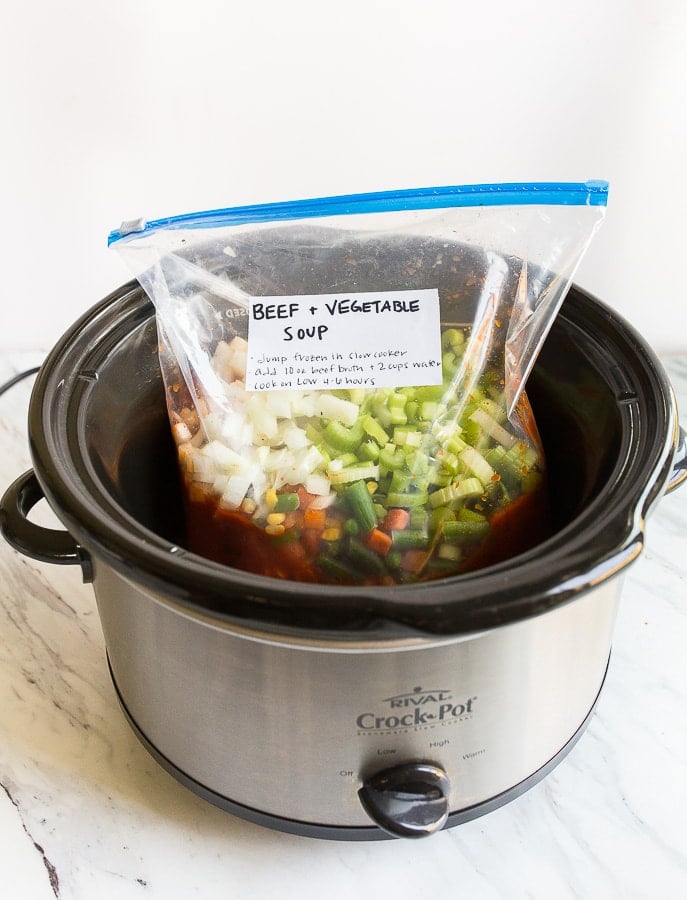 Crockpot Beef and Vegetable Soup - Crockpot Recipes Ground Beef