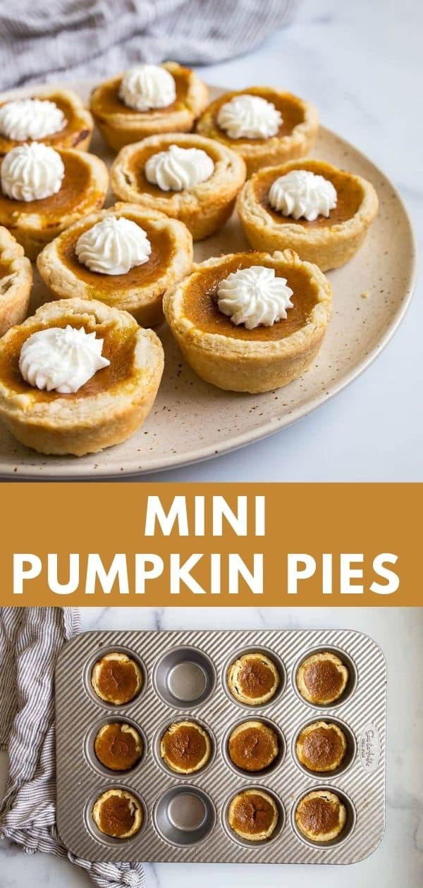 Easy Mini Pumpkin Pies – If You Give a Blonde a Kitchen