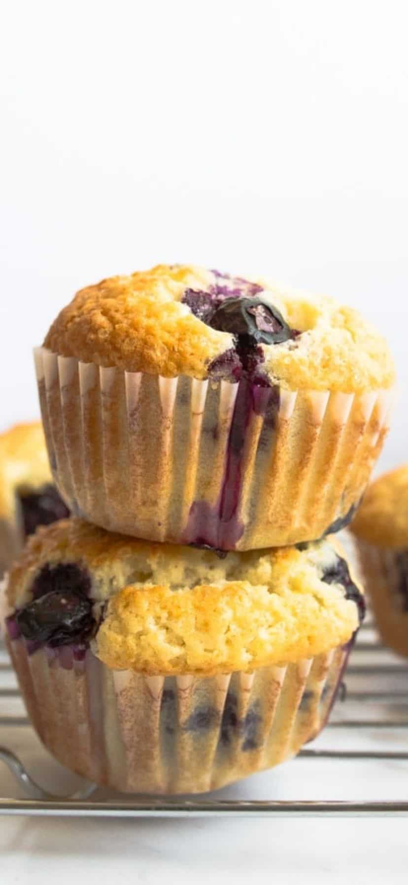 Small Batch Blueberry Muffins - Dessert for Two