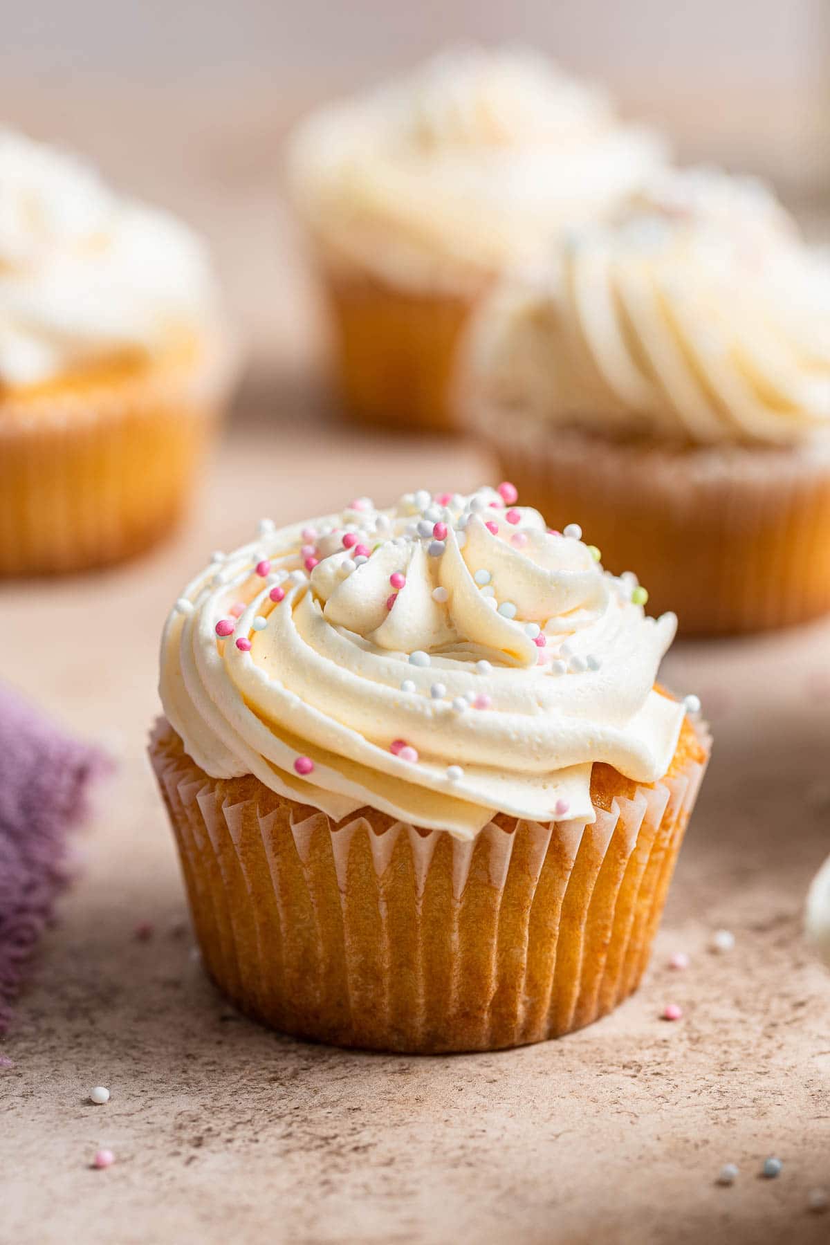 Small Batch Vanilla Cupcakes - Dessert for Two