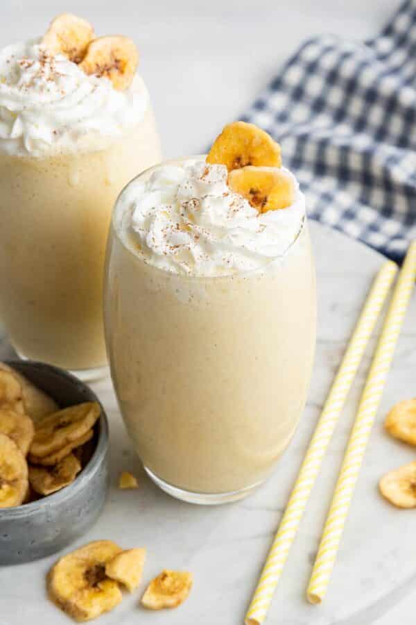 Banana Milkshake Recipe - Dessert for Two