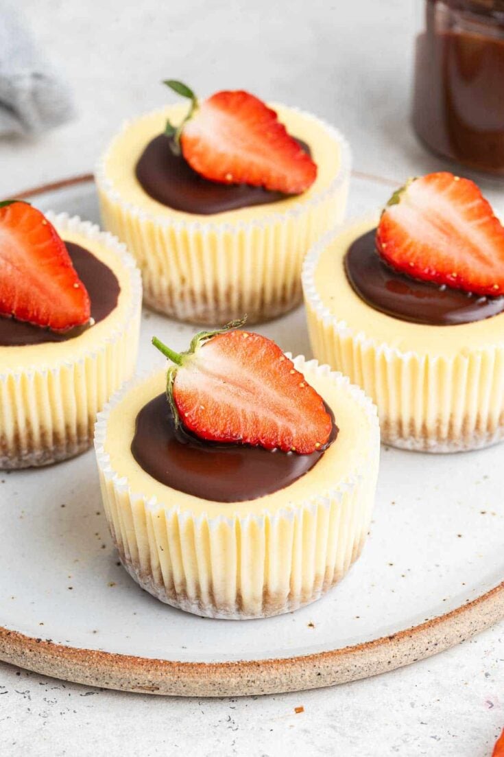 Mini Cheesecake Recipe - Dessert for Two | Foodie Passion Blog