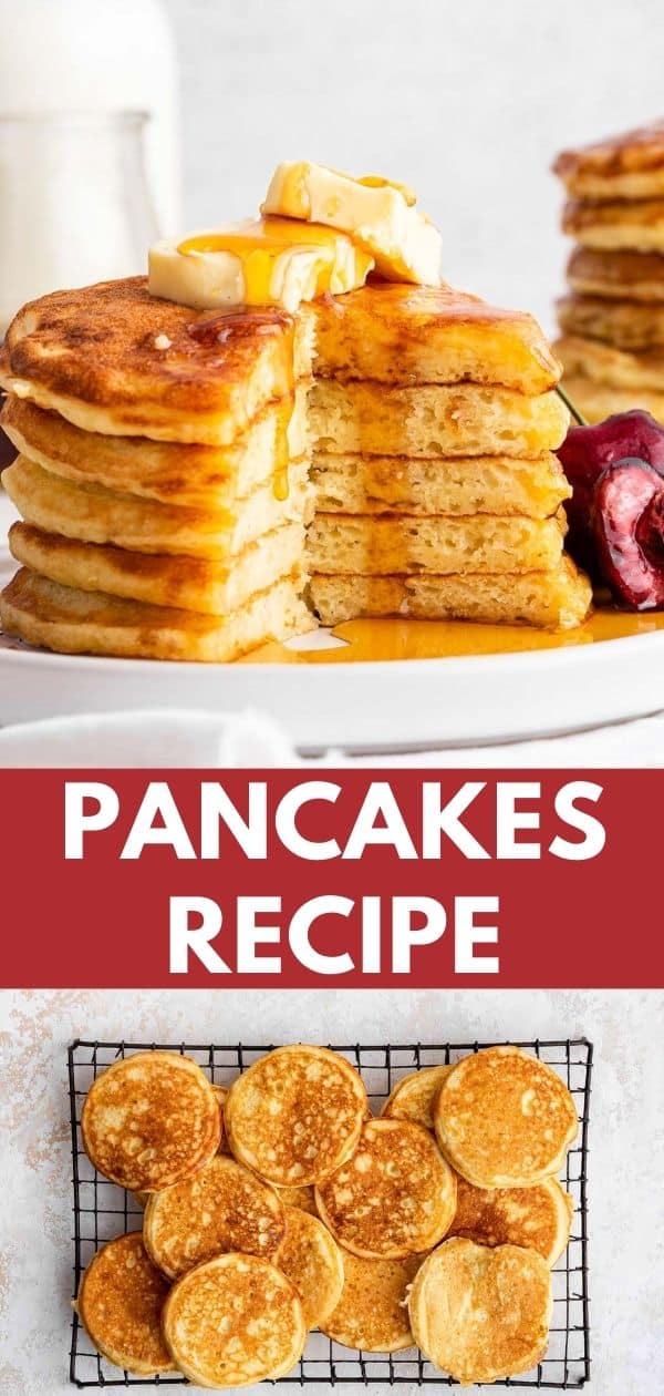 Pancake Recipe from Scratch - Dessert for Two